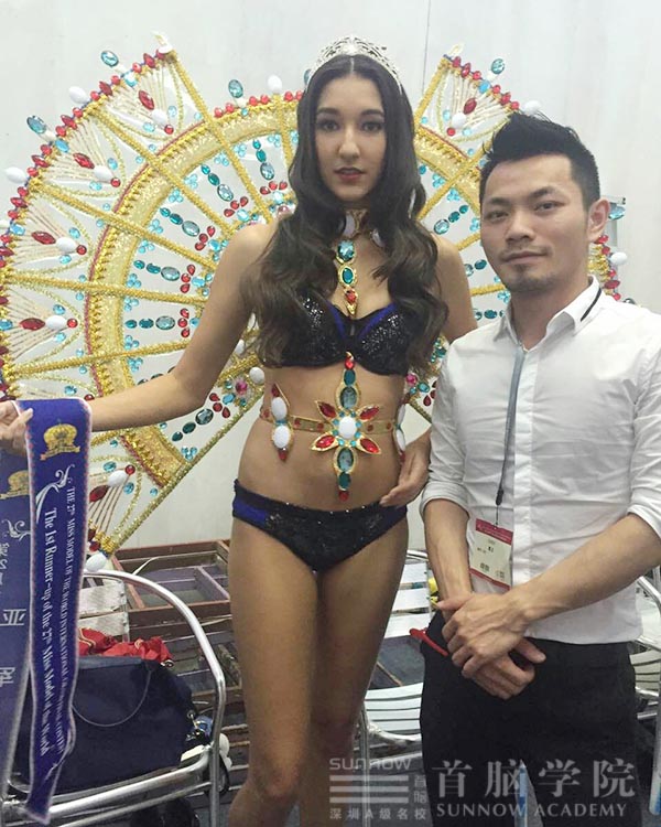 首腦學院助美第28屆世界模特小姐大賽啟動儀式