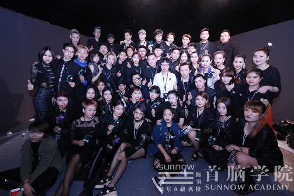 2017深圳時裝周首腦學(xué)院化妝造型團隊