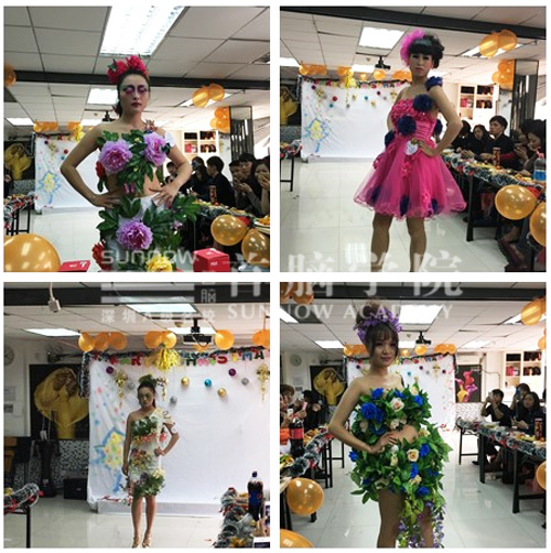 首腦學(xué)院形象設(shè)計造型秀