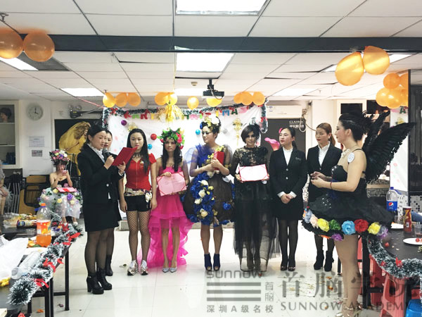 首腦學(xué)院形象設(shè)計化妝造型畢業(yè)秀