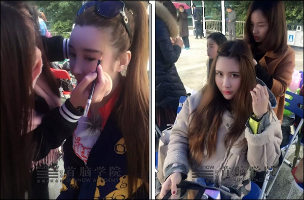 首腦學院化妝造型團隊助力深圳衛(wèi)視娛樂頻道《健身總動員》