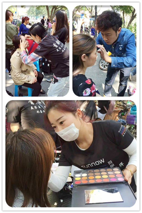 首腦學(xué)員義工實操 把關(guān)愛送到身邊