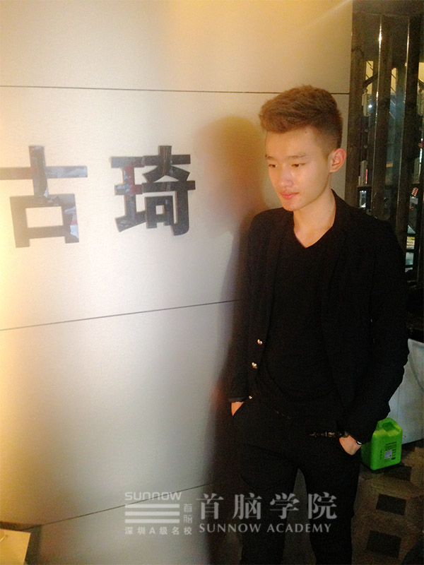 首腦學(xué)院龍華校區(qū)就業(yè)之星蔣正皓