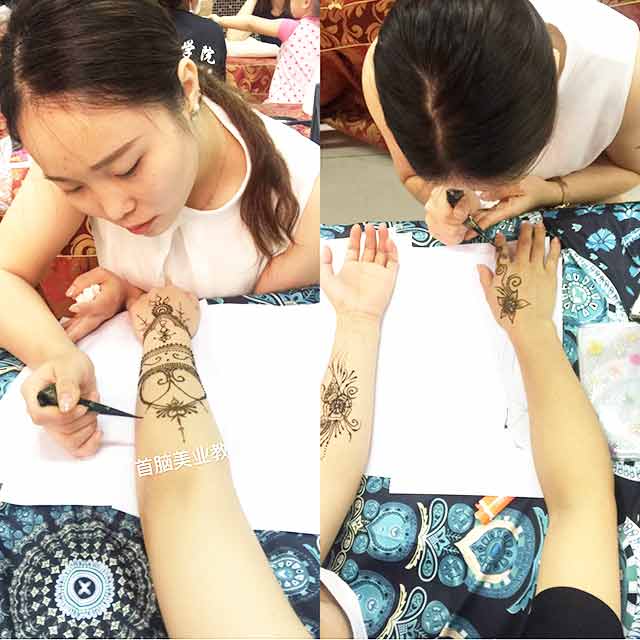 揭開(kāi)印度海娜手繪神秘面紗